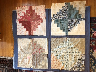 Photo of hanging quilt