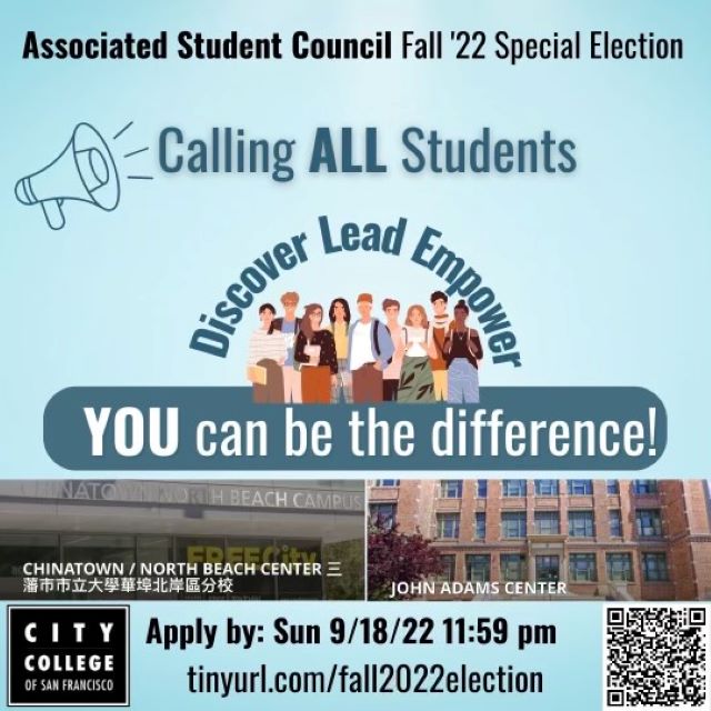 Associated Student Council Election Fall 2022