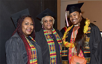 CCSF students at graduation