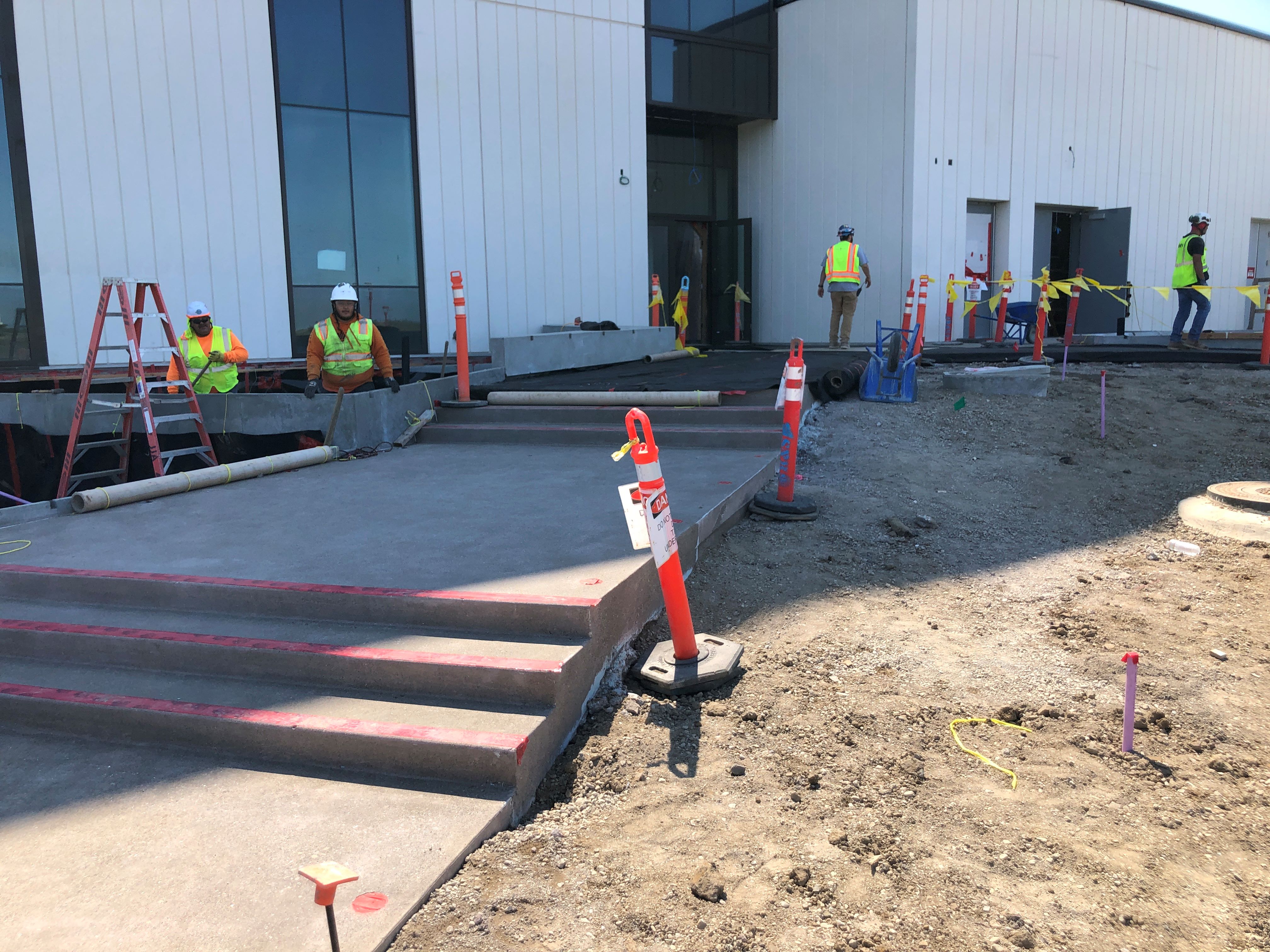 STEAM building construction