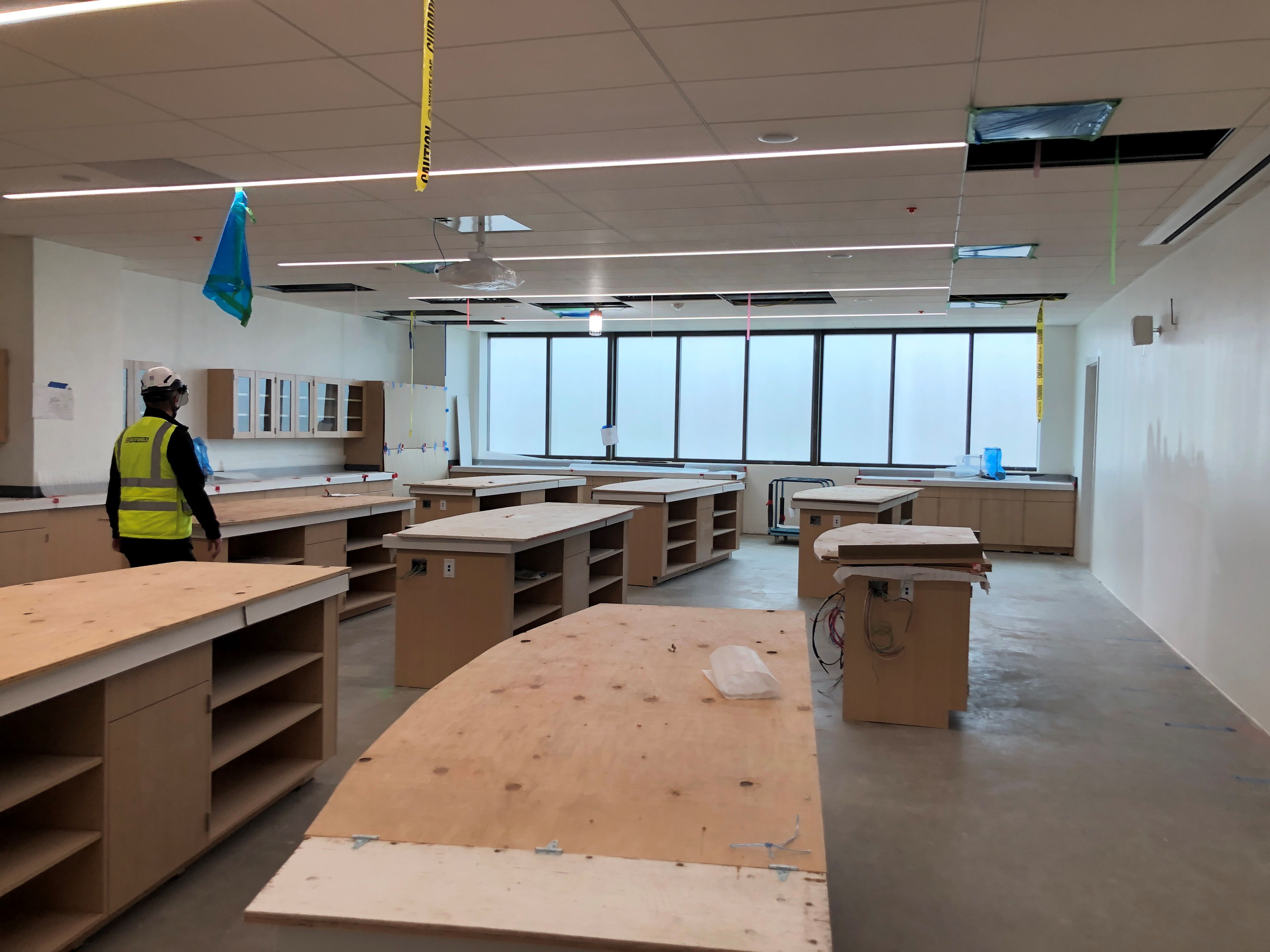 STEAM building construction