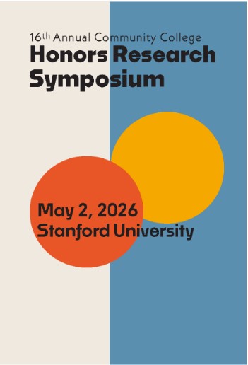 Poster for the Bay Honors Consortium Honors Research Symposium at Stanford University on May 2, 2026.
