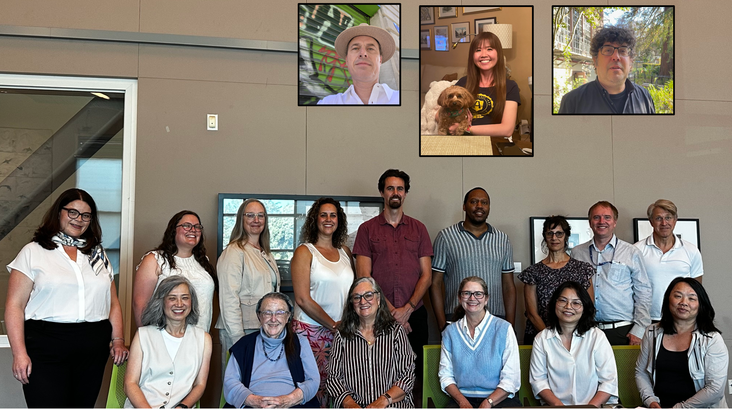 2026-27 ASEC members. Photo taken at the September 9, 2026 meeting.
