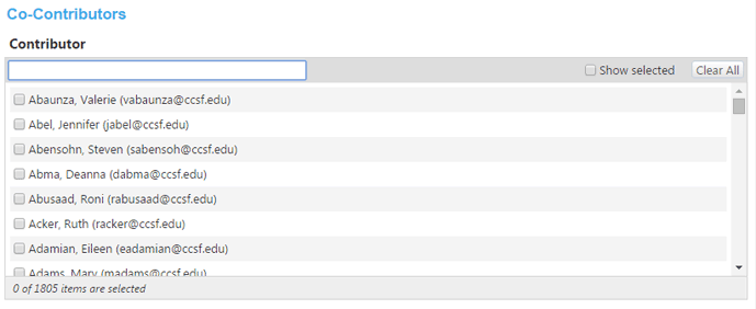 Screenshot Co-Contributors Screenshot Co-Contributors