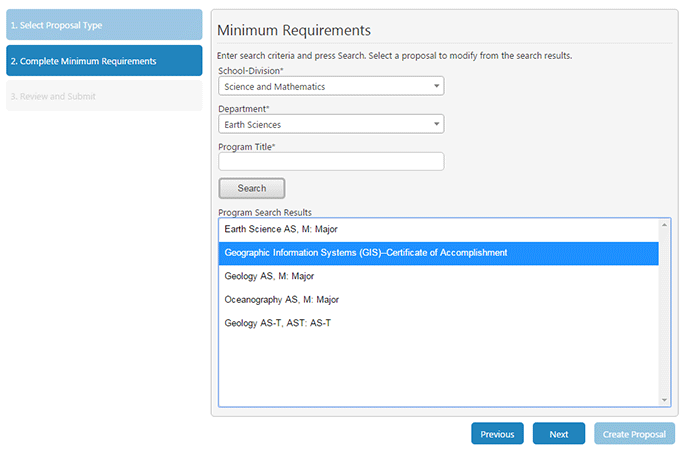 Modify Program Search Modify Program Search