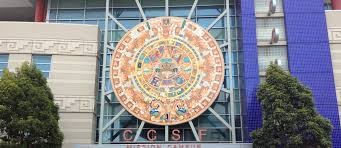 Mission Center Aztec Calendar