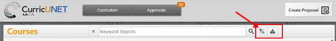 Advanced Filter Button Advanced Filter Button