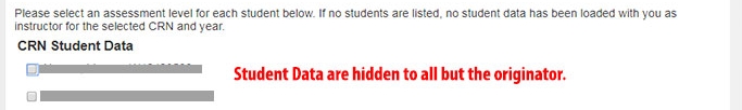 Student Data Tab Student Data Tab