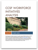 CCSF Workforce Initiatives Analysis cover