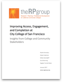 Improving Access, Engagement, and Completion at City College of San Francisco cover
