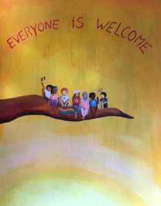 Everyone is Welcome Signate