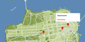 Downtown Campus location on San Francisco map