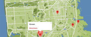 Ocean Campus location on San Francisco map