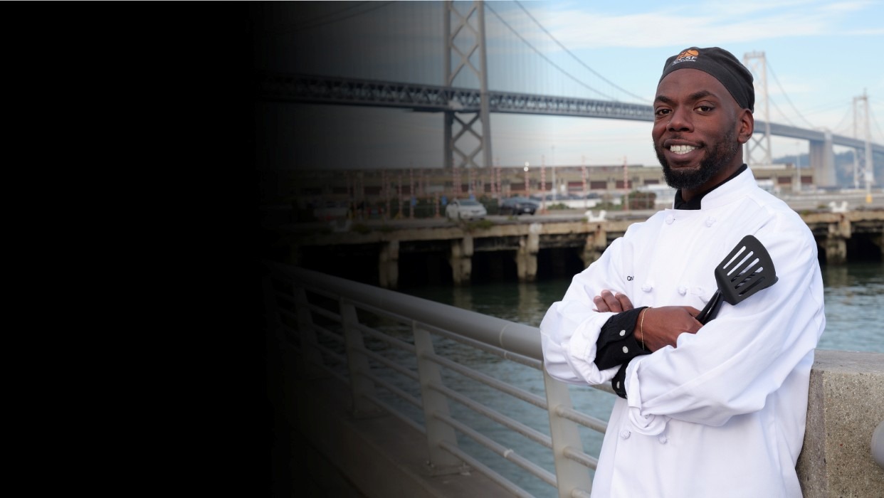 Student posing for photo