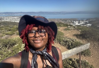 Picture of Viola, hiking