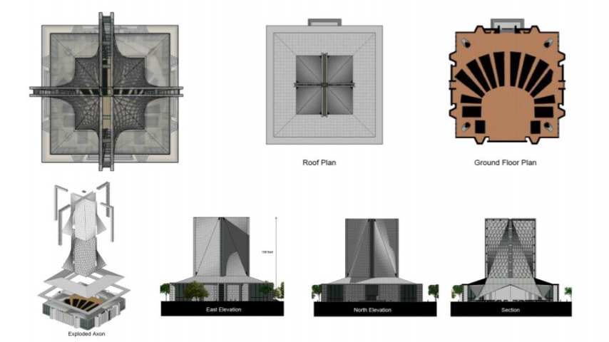 Arch 20 - Architectural Graphics - Plans / Section / Elevation / Axon / Perspective 