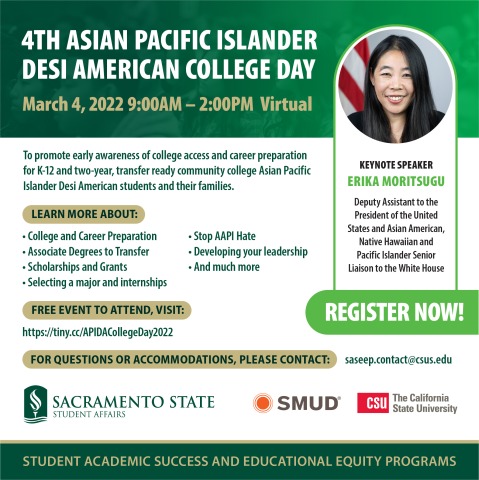 4th Asian Pacific Islander Desi American College Day