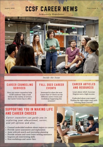Career Center Newsletter Fall 2023