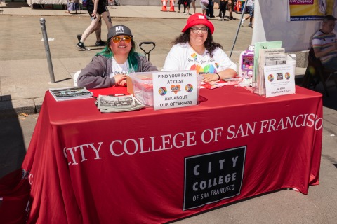 CCSF booth