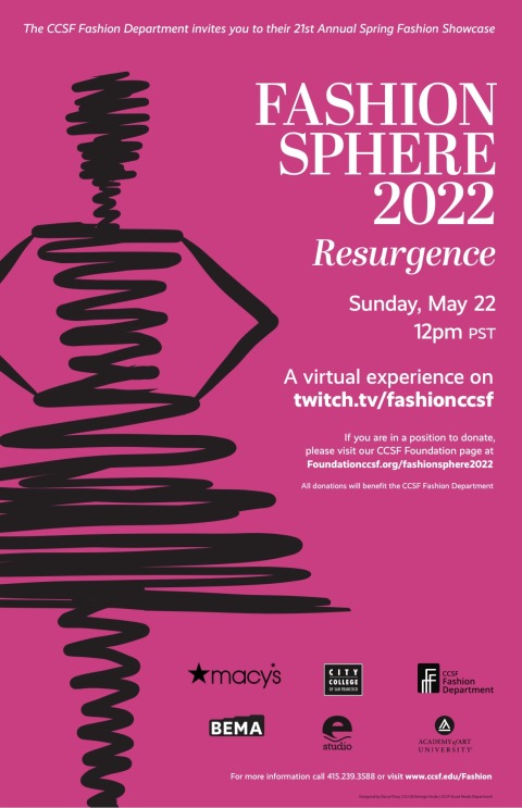 FashionSphere 2022 Resurgence Poster
