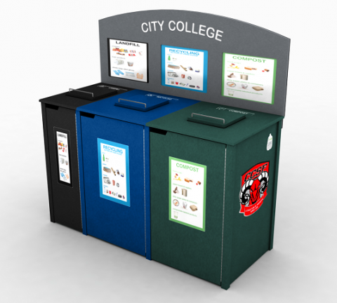 3-bins CCSF Logo