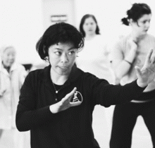 Instructor Janet Gee teaching Self-Defense