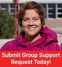 Group Support Request Form Button